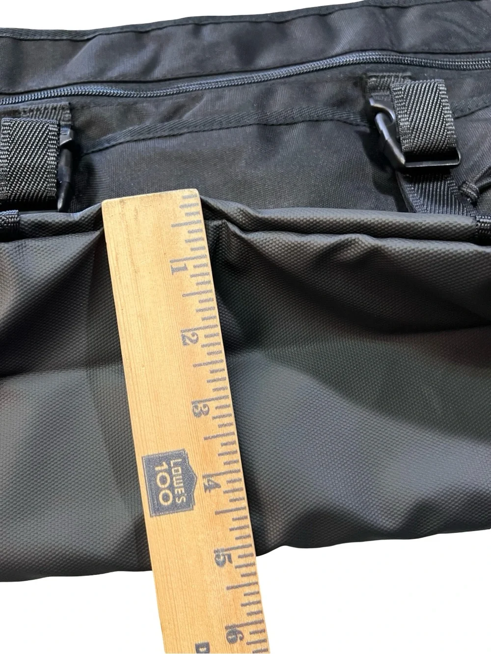 New Balance Athletic Black Messenger work Bag Crossbody Laptop Bag 20”x12”x5”